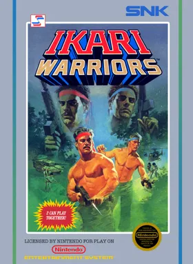 Ikari Warriors (USA) (Rev 1) box cover front